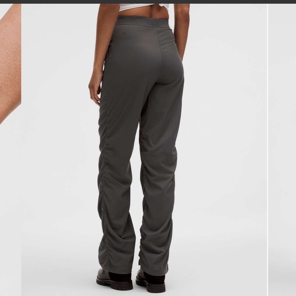 Lululemon Dance Studio Slim Fit HR Flares Pant  Graphite Gray Size Large NWT - Picture 3 of 9